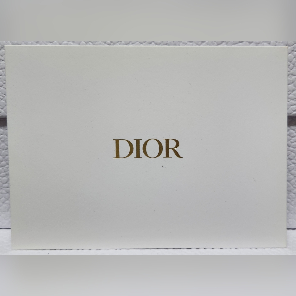 DIOR Gift Card & DIOR Envelope "TOO PRECIOUS "